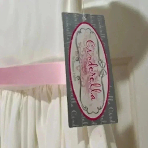 NEW Cinderella Couture Ivory chiffone soft‎  Dress Girls Sz 2 NWT - Picture 10 of 11